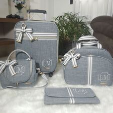 Kit Bolsas de Maternidade Cinza em Artur Alvim