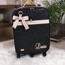 Mala Bebê Glamour Brilhante de Luxo